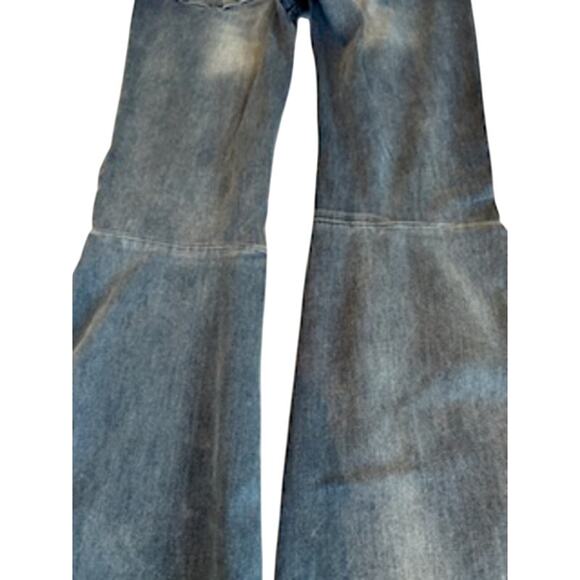 Free People Denim-Reg Wash We The Free Penny Pull-On Flare Jeans Jeans Size 29 - Picture 5 of 5